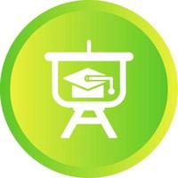 Graduation Presentation Vector Icon
