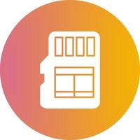 Memory Card Vector Icon