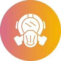 Gas Mask Vector Icon