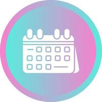 icono de vector de calendario