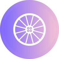 Wheel Vector Icon