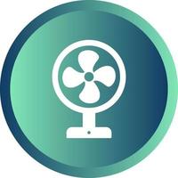 icono de vector de ventilador eléctrico