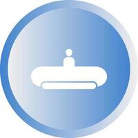 Horizontal Escalator Vector Icon