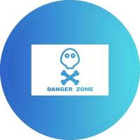 Danger Zone Vector Icon