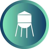 Water Tower Vector Icon