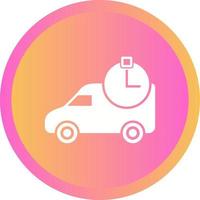 Time Based Delivery Vector Icon