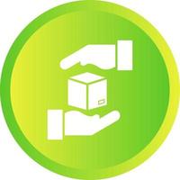 Receive Package Vector Icon