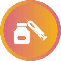 Beautiful Drug Vector Glyph icon