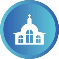 Beautiful Church Vector Glyph Icon