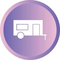 Beautiful Container Glyph Vector Icon