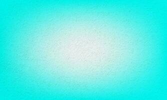 Aqua gradient color abstract plaster background photo