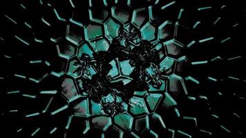 Abstract Split Cracked Surface Background Digital Rendering photo