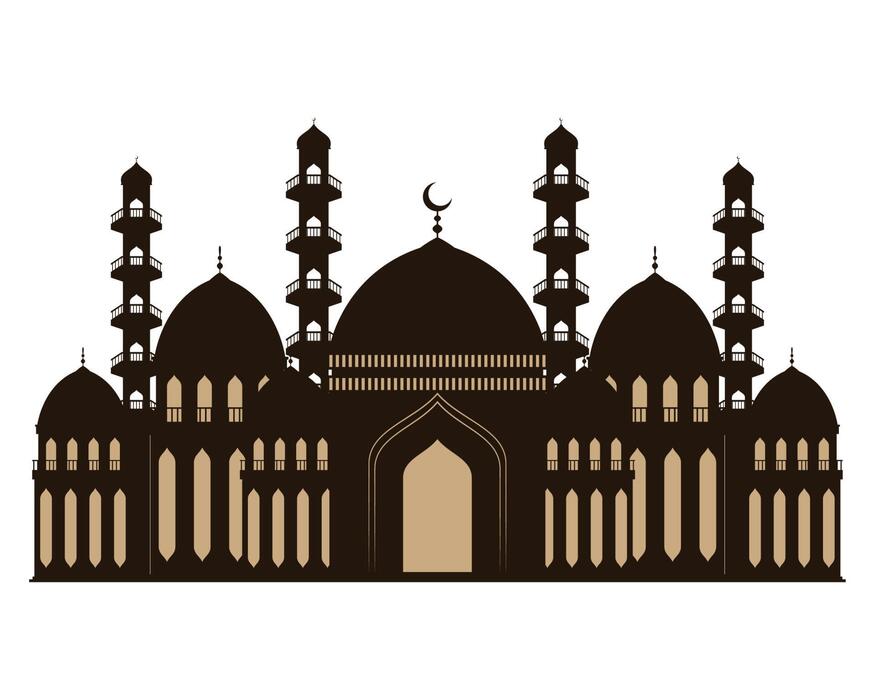 Mosque Black Vector Art, Icons, and Graphics for Free Download