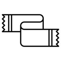 shawl icon, suitable for a wide range of digital creative projects. vector