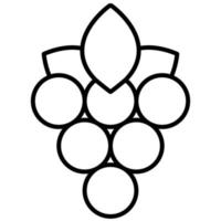grape icon, suitable for a wide range of digital creative projects. vector
