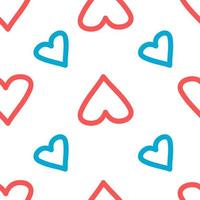 love pattern shape for valentines day. illustration of heart shape vector template.