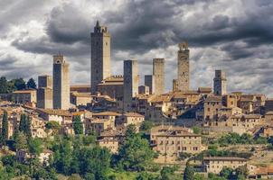 medieval Village of San Gimignano in Tuscany, Italy photo