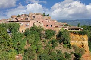 famous Village of Roussillon --Vaucluse--,Provence,France photo