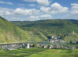 Ellenz-Poltersdorf and Beilstein,Mosel River,Mosel Valley,Germany photo