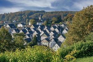 Famoso pueblo de freudenberg,siegerland,alemania foto