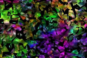 Abtract geometric shapes background,Geometric holographic texture,Abstract squares and rectengular background photo