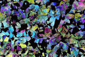 Abtract geometric shapes background,Geometric holographic texture,Abstract squares and rectengular background photo