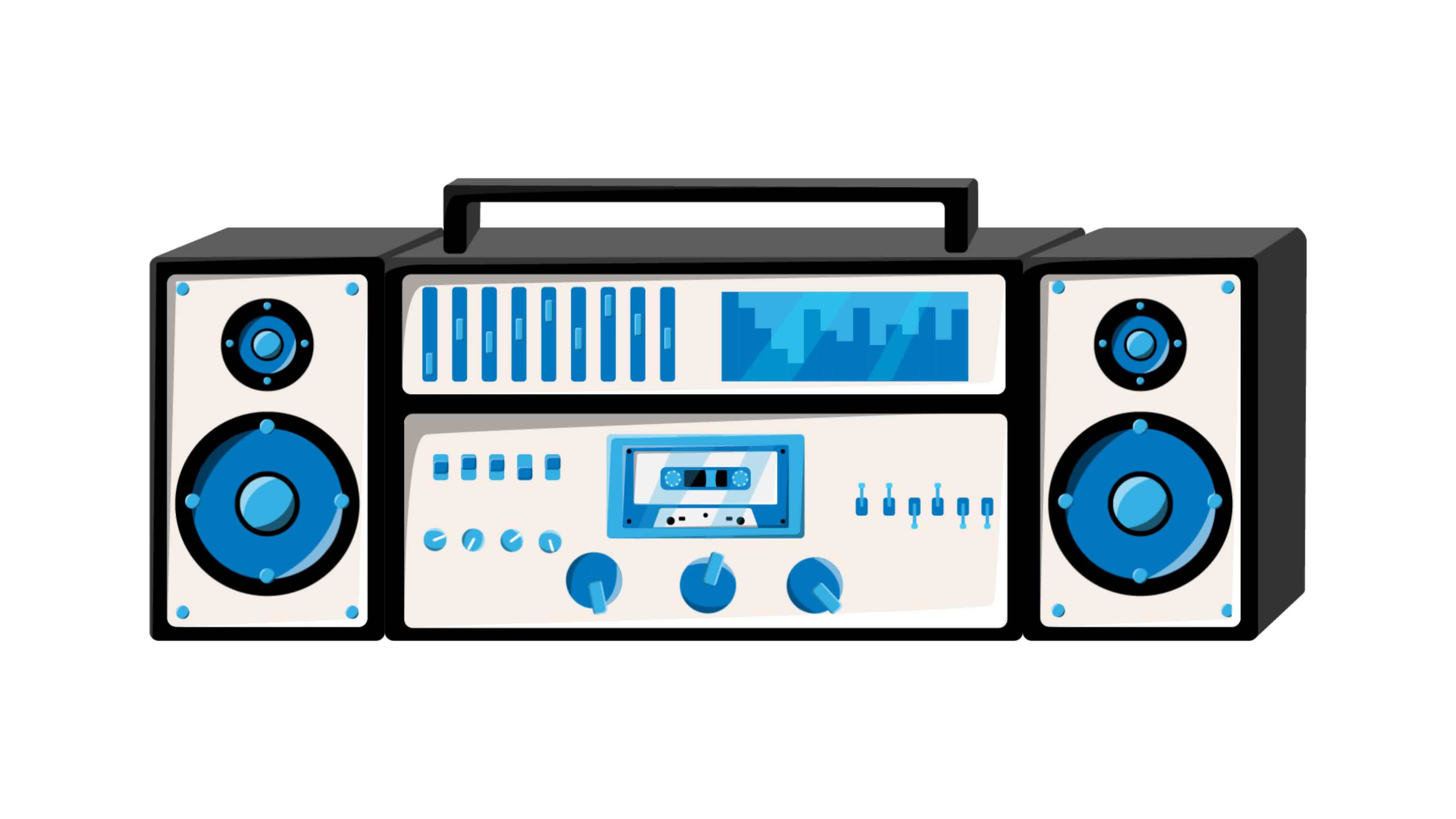 Trải nghiệm máy ghi âm cassette retro – một tạo phẩm âm nhạc đáng nhớ với chất lượng tốt nhất. Khám phá những cảm giác của tuổi trẻ trong công nghệ ngày xưa, đầy kí ức và lạc quan. (Experience the retro audio music cassette recorder - a memorable music masterpiece with the best quality. Explore the feelings of youth in old technology, full of memories and optimism.)