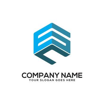 GC initial letter Logo Inspiration, G and C combination logo vector with hexagonal idea