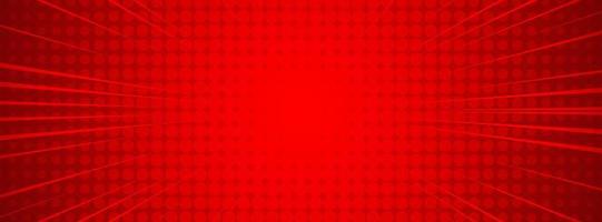 fondo de la bandera a todo color, efecto de semitono rojo degradado vector
