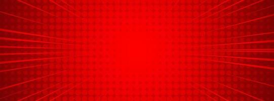 banner background. full color, gradation red halftone effect vector