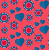 Vintage Seamless Romantic Pattern vector