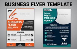 Business Flyer Template free, Business brochure flyer design a4 template, poster flyer template, flyer set, corporate banners vector