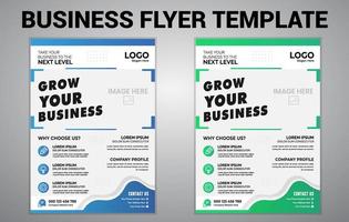 Business Flyer Template, Business brochure flyer design a4 template, poster flyer template, flyer set, corporate banners vector