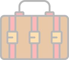 Suitcase Vector Icon Design