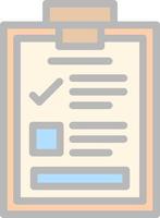 Shopping List Vector Icon Design