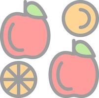 Healthy Eating Vector Icon Design