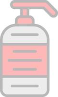 Liquid Soap Vector Icon Design