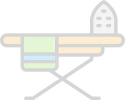 Ironing Board Vector Icon Design