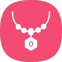 Necklace Vector Icon Design