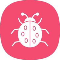 Ladybug Vector Icon Design