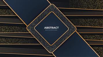 Gradient  Gold Geomatric Line Background vector
