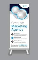 Corporate Marketing Agency Exhibittion Banner vector