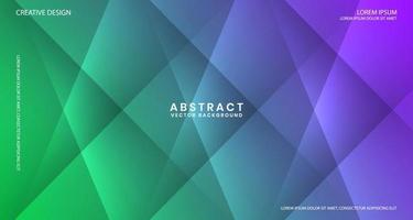 3D green techno abstract background overlap layer on bright space with lines effect decoration. Graphic design element cutout style concept for banner, flyer, card, brochure cover, or landing page vector