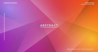 3D orange techno abstract background overlap layer on bright space with lines effect decoration. Graphic design element cutout style concept for banner, flyer, card, brochure cover, or landing page vector