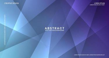 3D blue techno abstract background overlap layer on bright space with lines effect decoration. Graphic design element cutout style concept for banner, flyer, card, brochure cover, or landing page vector