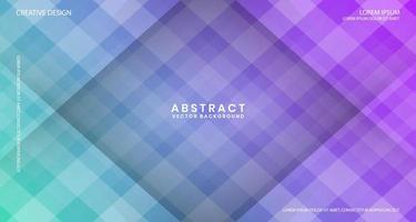 3D blue geometric abstract background overlap layer on bright space with squares effect decoration. Graphic design element cutout style concept for banner, flyer, card, brochure cover, or landing page vector