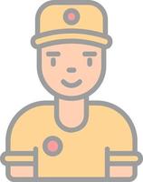 Employee Vector Icon Design