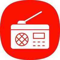 diseño de icono de vector de radio