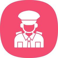 Policeman Vector Icon Design