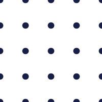 Polka dots or bullet journal texture. Seamless monochrome pattern. Dotted background. Soft abstract geometric pattern. vector